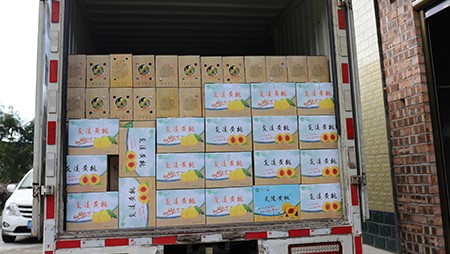 助銷黃桃社會扶貧，關(guān)愛員工送高溫福利